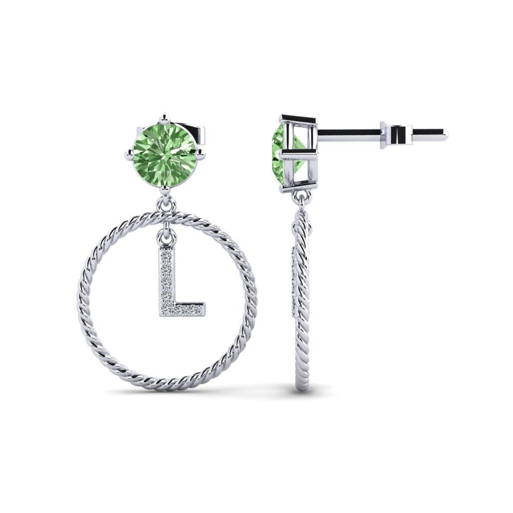 Green Diamond Women's Earring Noss L