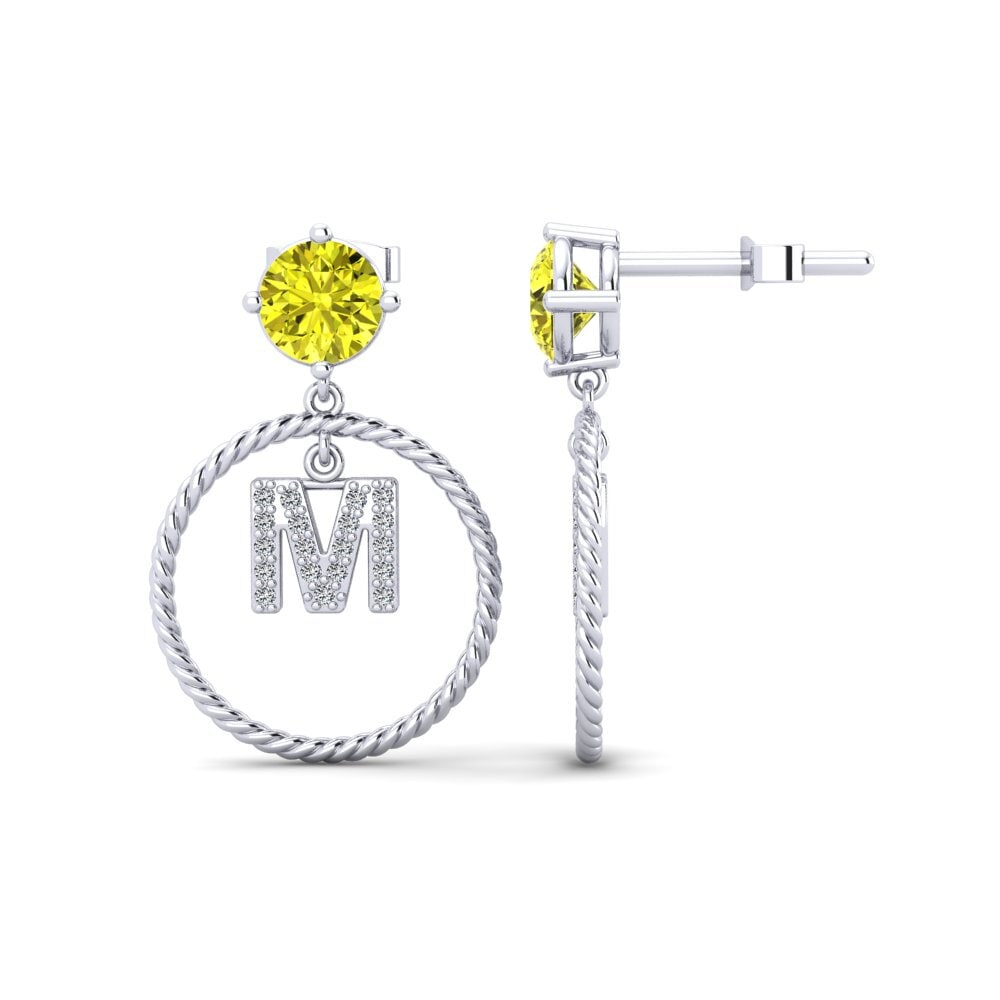 Yellow Diamond Women's Earring Noss M