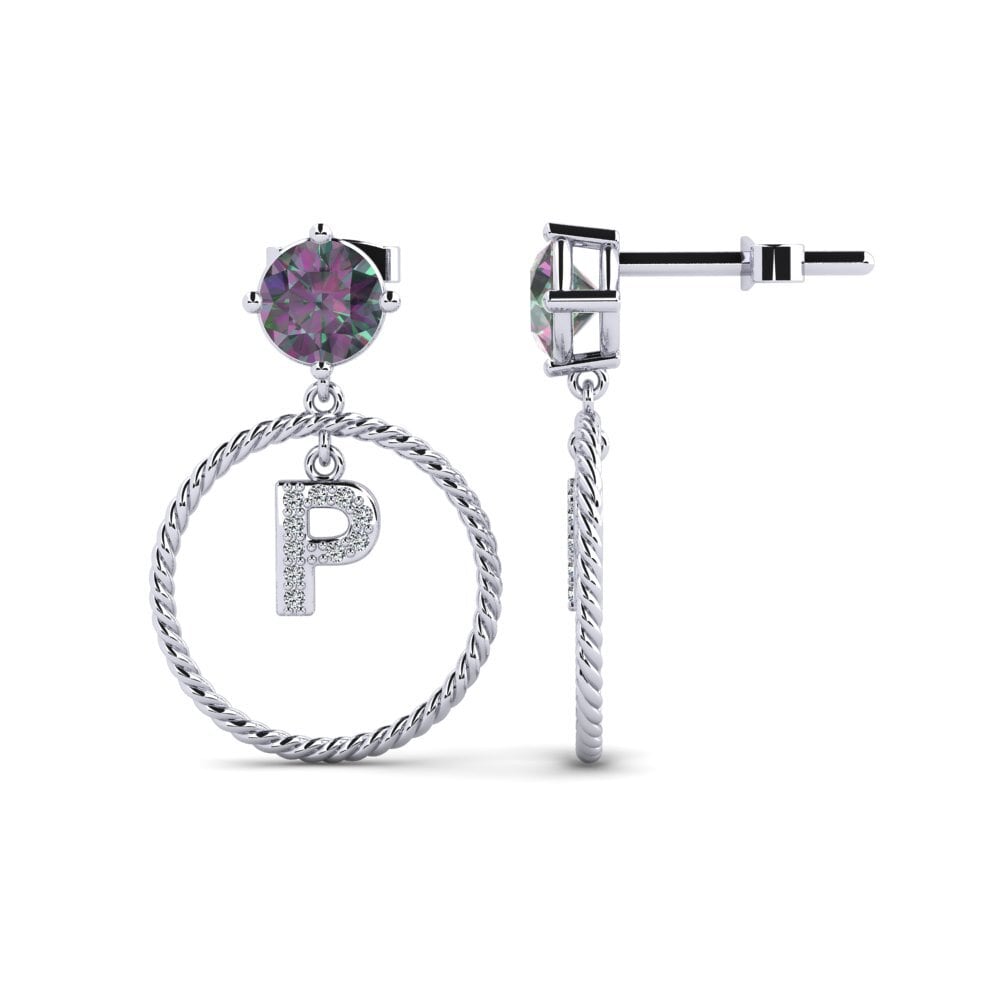 Mystic Topaz Women's Earring Noss P