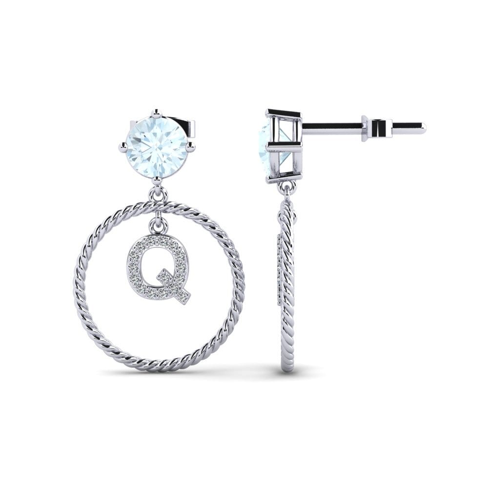 Aquamarine Women's Earring Noss Q