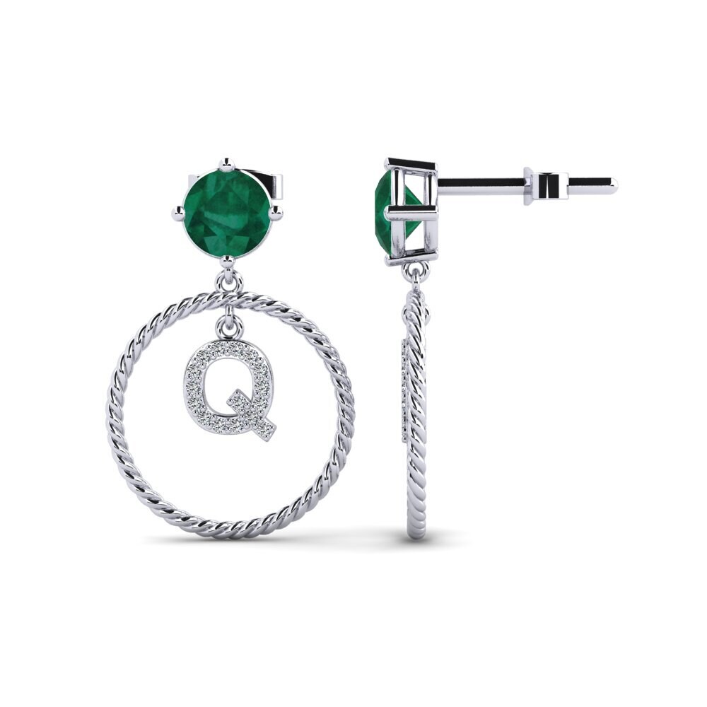 Emerald Women's Earring Noss Q