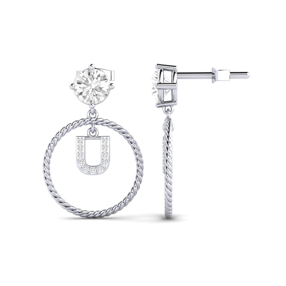 White sapphire Women's Earring Noss U