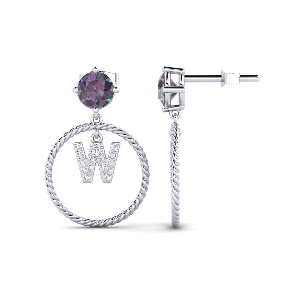 Mystic Topaz Women's Earring Noss W
