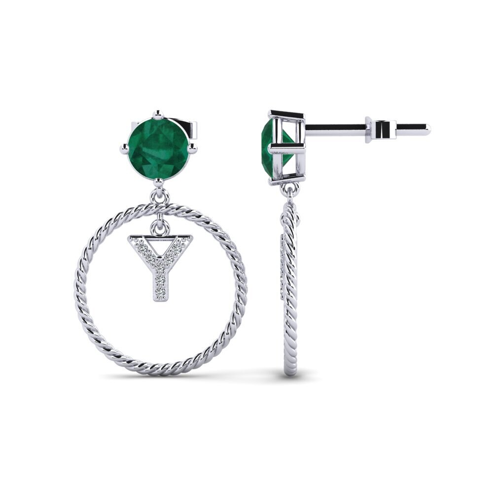 Emerald Women's Earring Noss Y