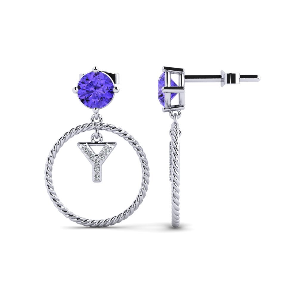 Tanzanite Women's Earring Noss Y