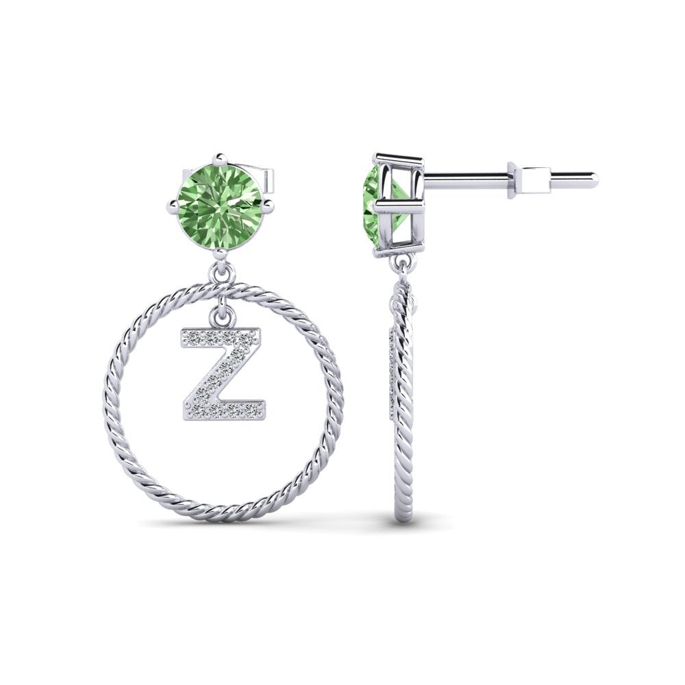 Green Diamond Women's Earring Noss Z