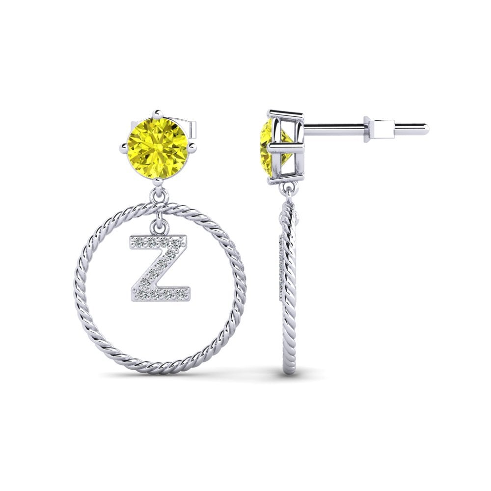 Yellow Diamond Women's Earring Noss Z