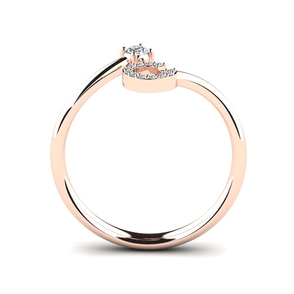 14ct Rose Gold Ring Oraphan C