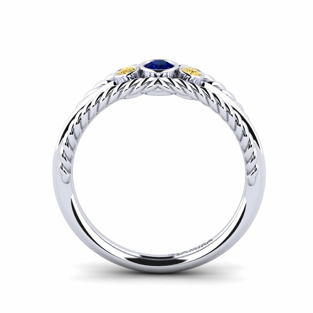Zafiro Anillo de compromiso Audry