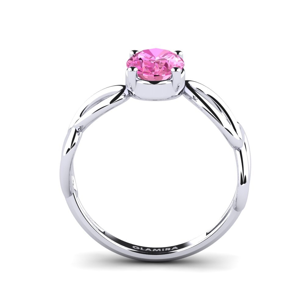 Topacio Rosa Anillo de compromiso Cotrechamp
