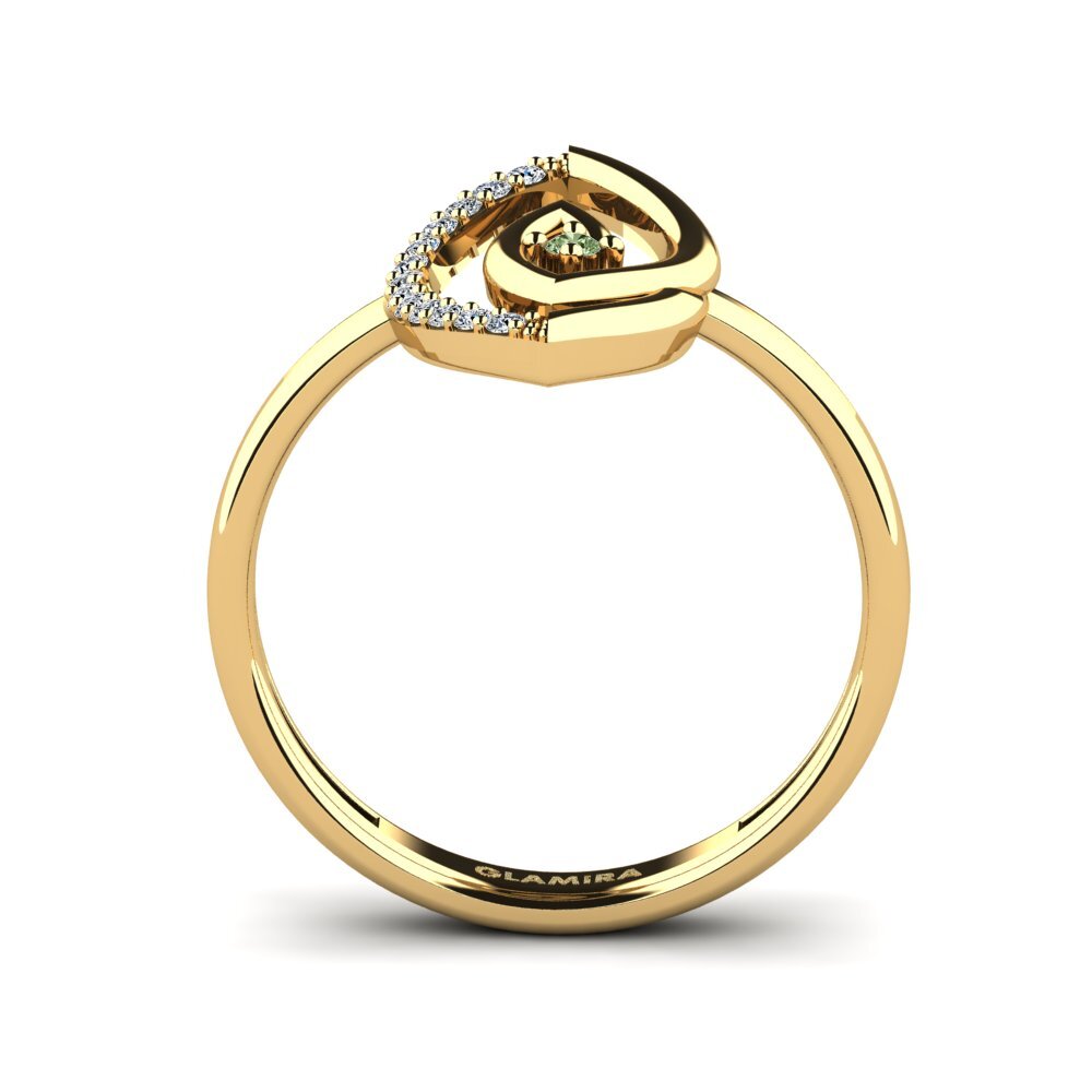 Green Diamond Ring Couvees