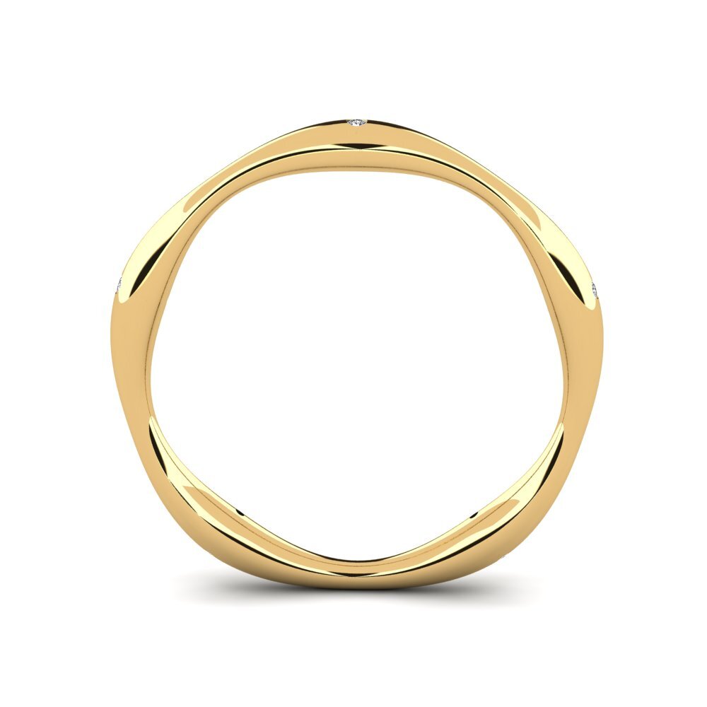 White sapphire Ring Dissous