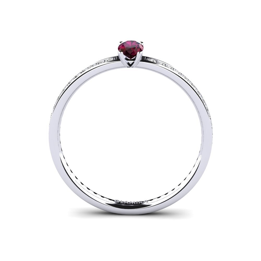 Rhodolite Garnet Women's Ring Guerino
