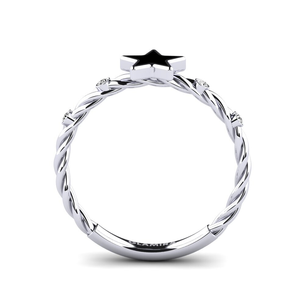 Moissanit Ring Inverse