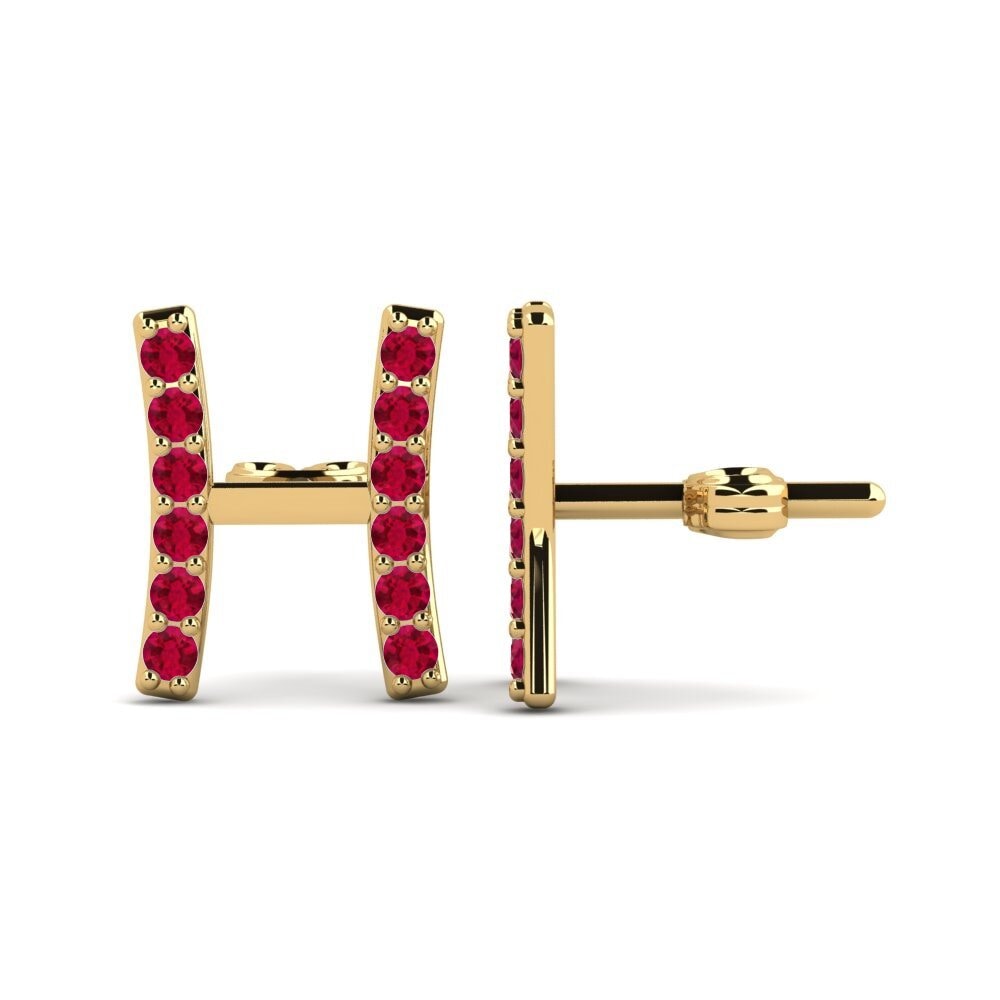 Ruby Women's Earring Deviera H