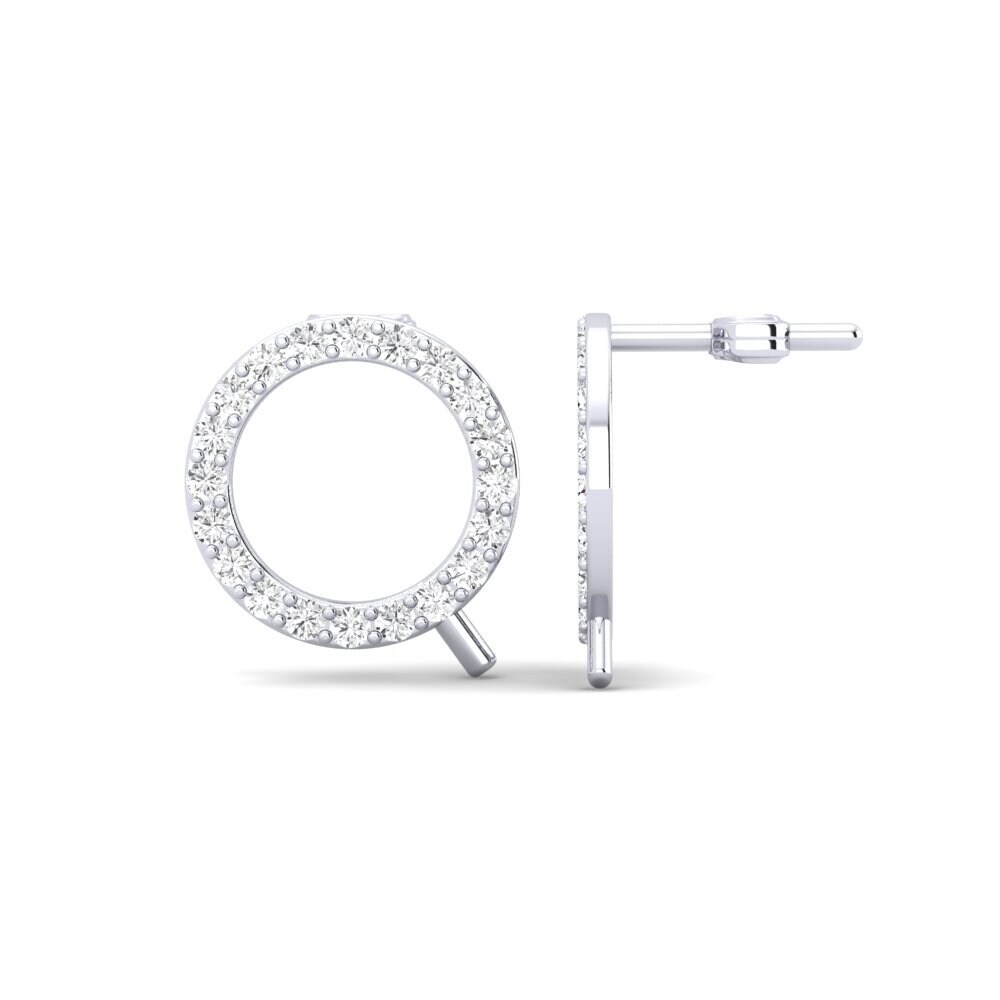 White sapphire Women's Earring Deviera Q