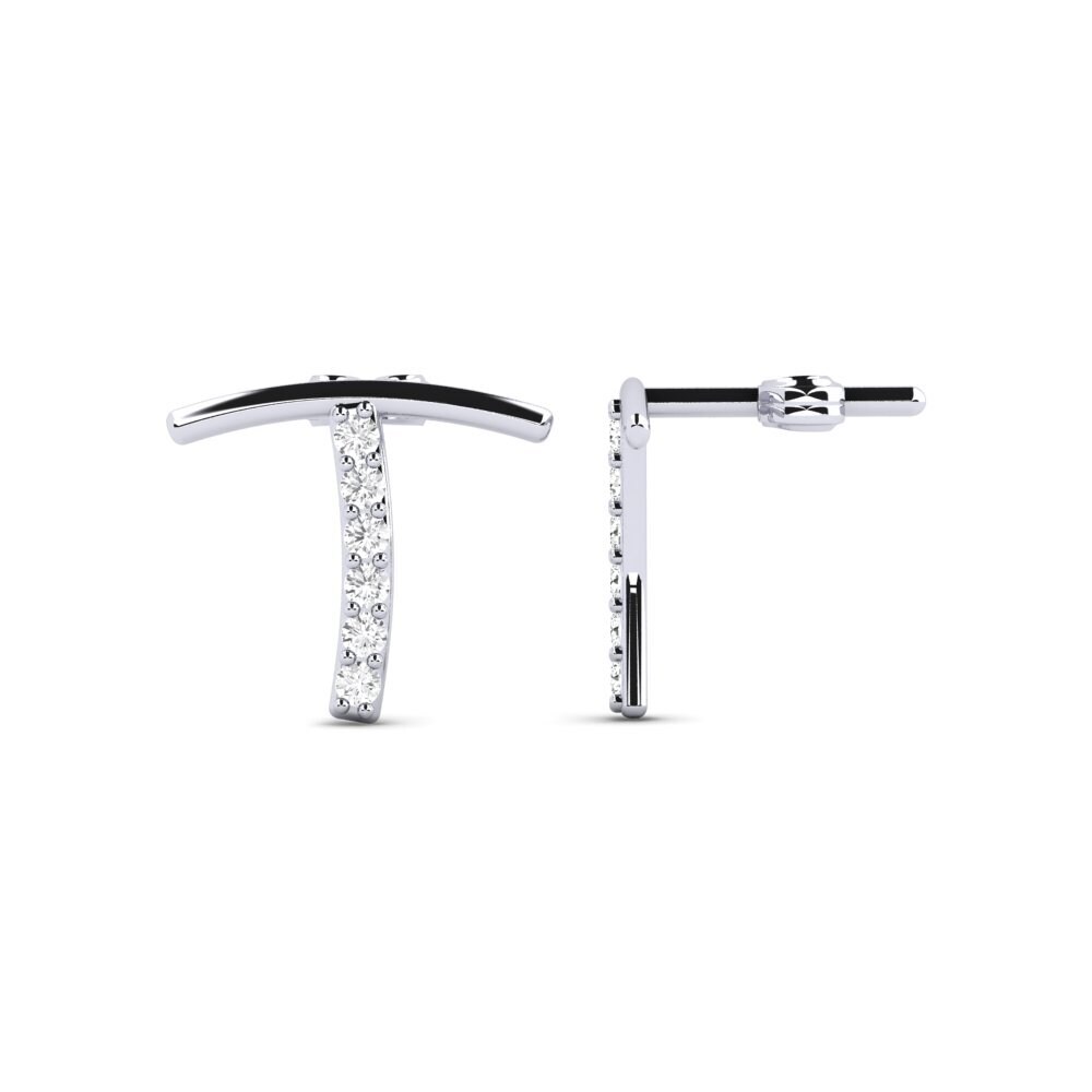 White sapphire Women's Earring Deviera T