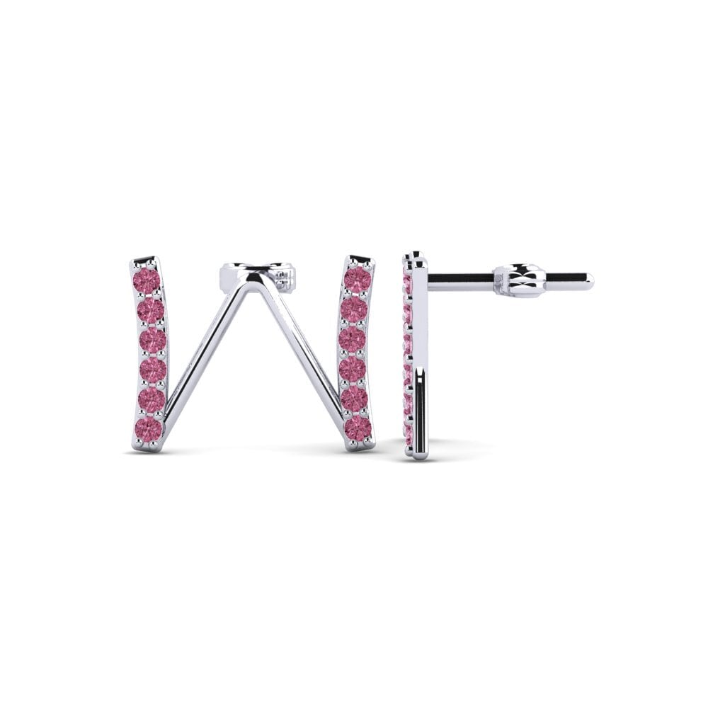 Rhodolite Garnet Women's Earring Deviera W