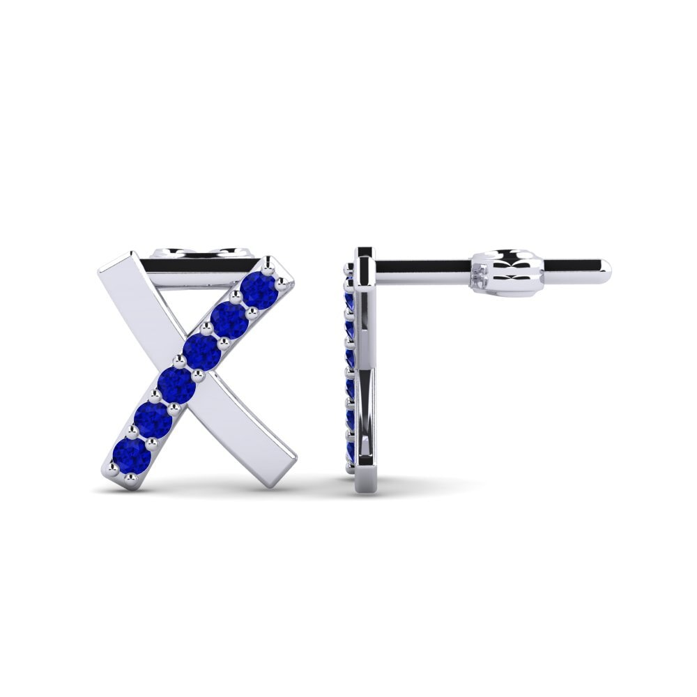 Sapphire Women's Earring Deviera X