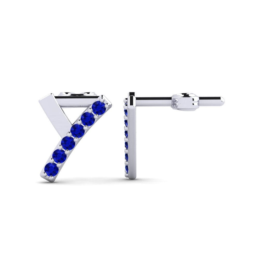 Sapphire Women's Earring Deviera Y
