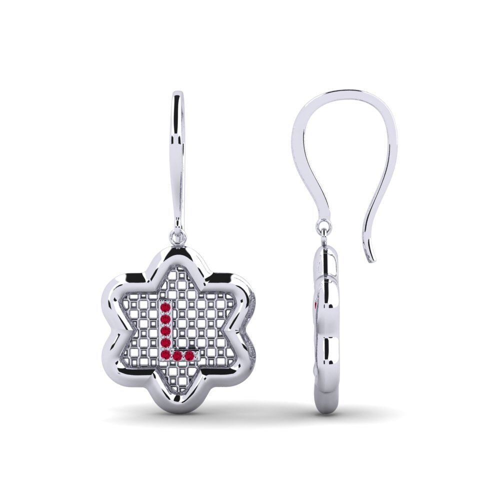 Ruby Women's Earring Girandole L