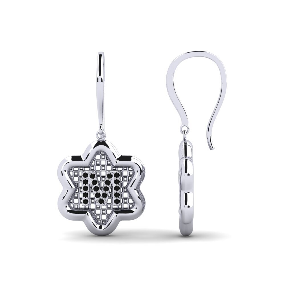 Black Onyx Women's Earring Girandole M