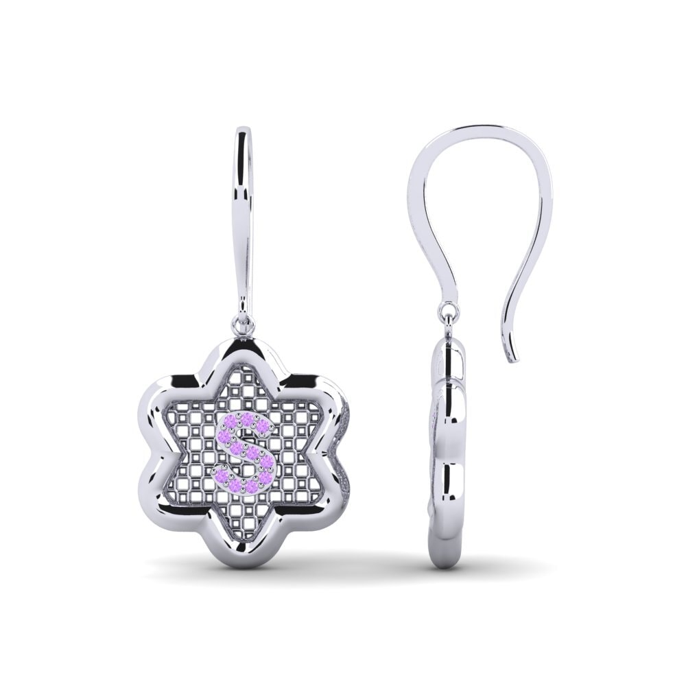 Amethyst Women's Earring Girandole S