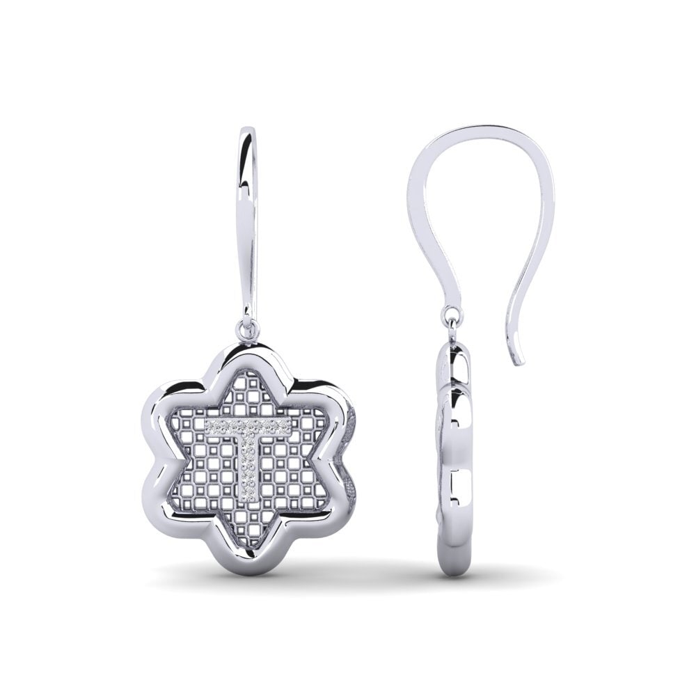 Diamond Women's Earring Girandole T