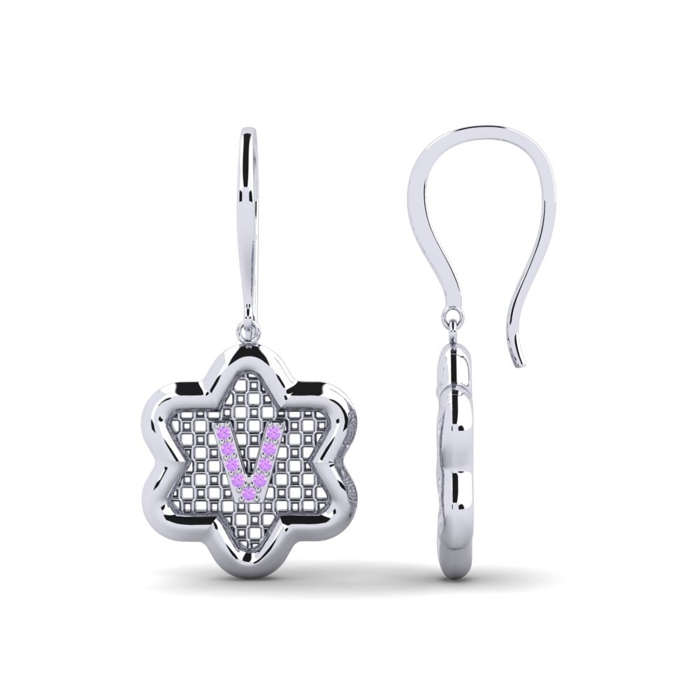 Amethyst Women's Earring Girandole V