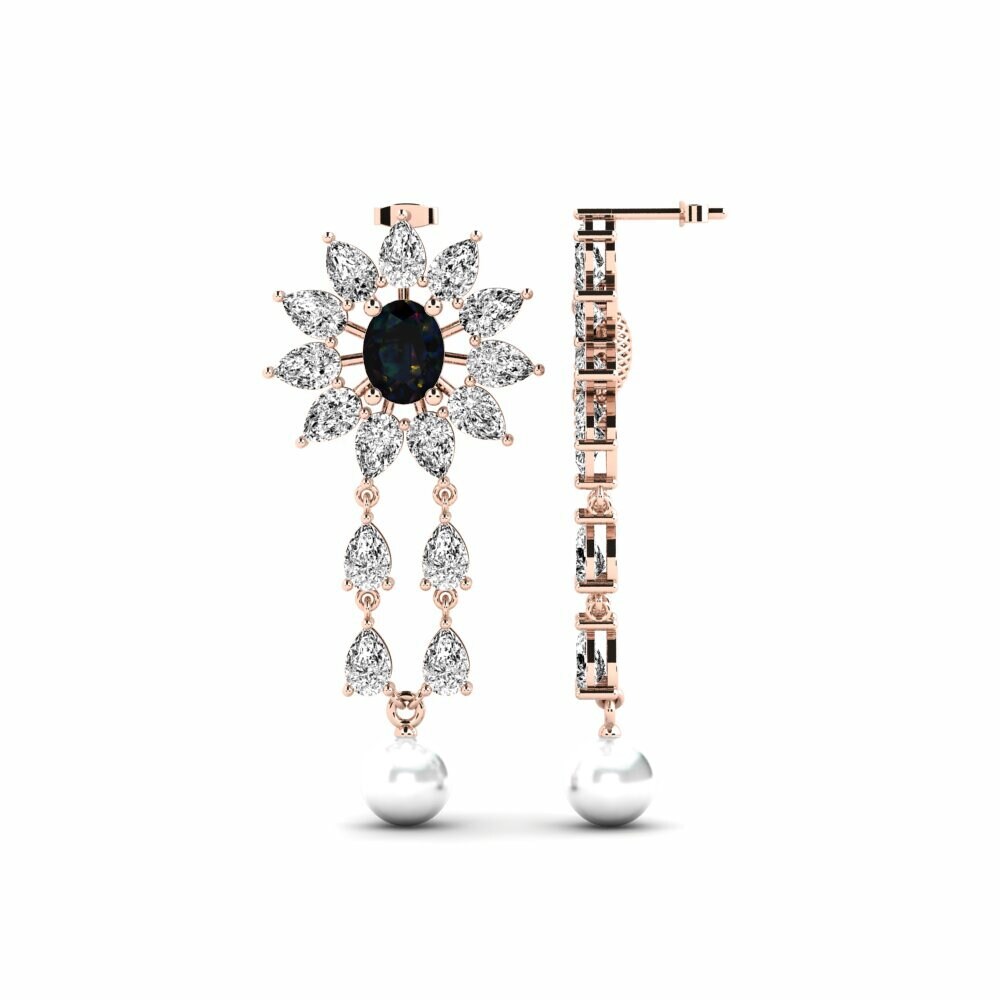 Black Opal Women's Earring Wynn