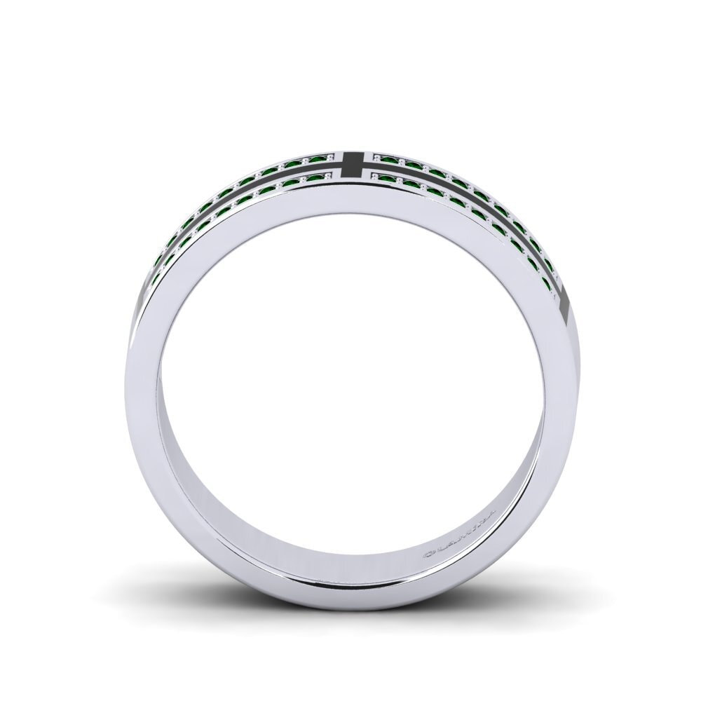 Circonita Verde Anillo de Hombre Surrett