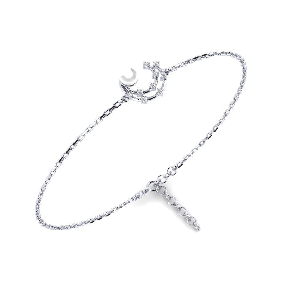 950 Platinum Lab Grown Diamond Women's Bracelet Dareis
