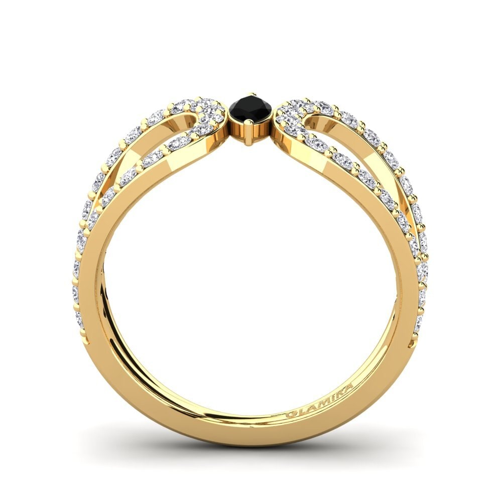 Zafiro negro Anillo Ballantine