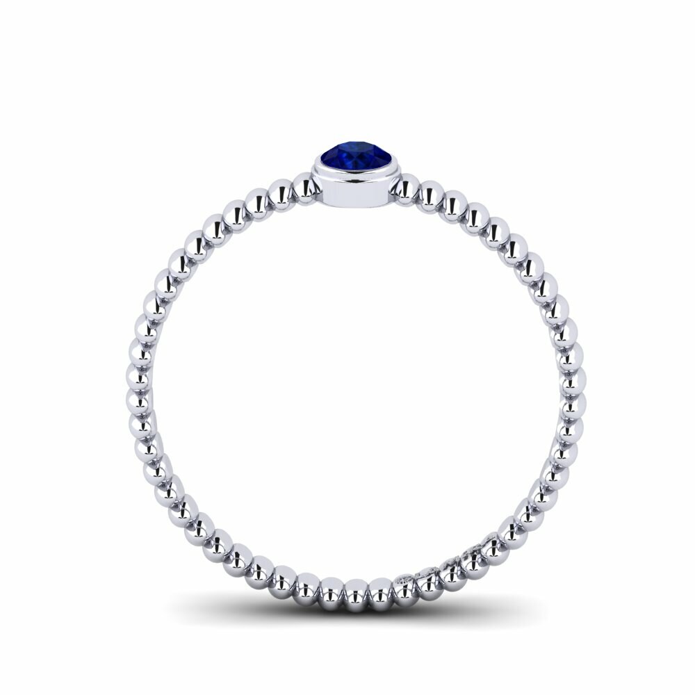 Zafiro Anillo de Mujer Fritsche