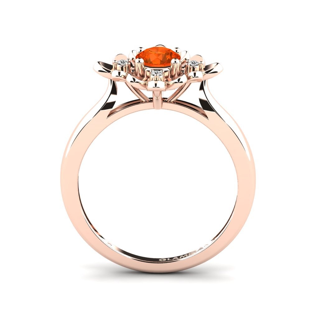Ópalo Fuego Anillo Ireheta