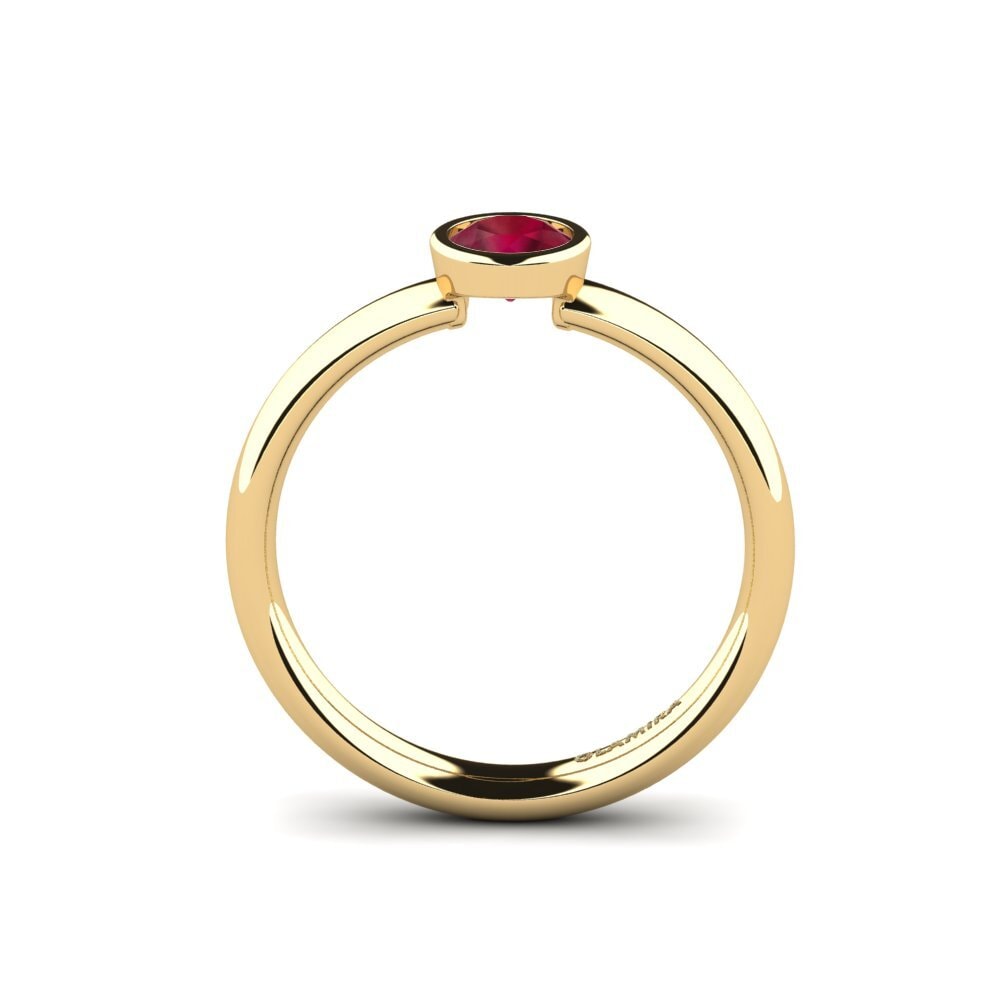 Rubí Set de Anillos True Love Anillo A