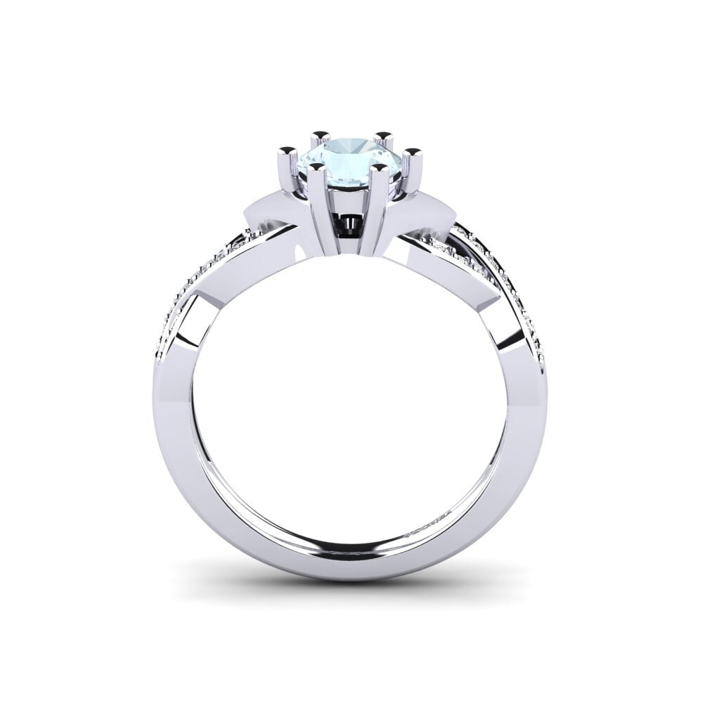 Aquamarine Bridal Set Marvelous Ring A