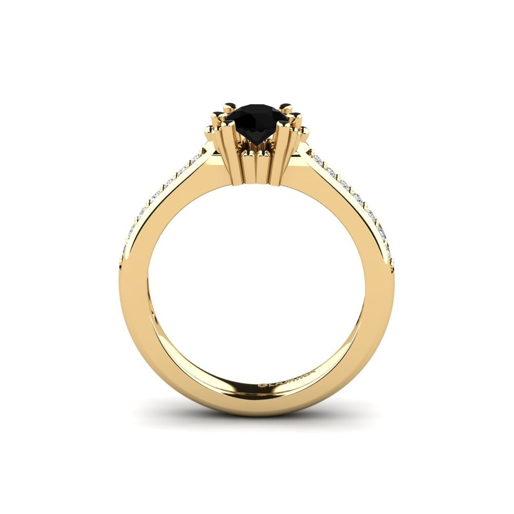 Black Onyx Bridal Set Snazy Ring A
