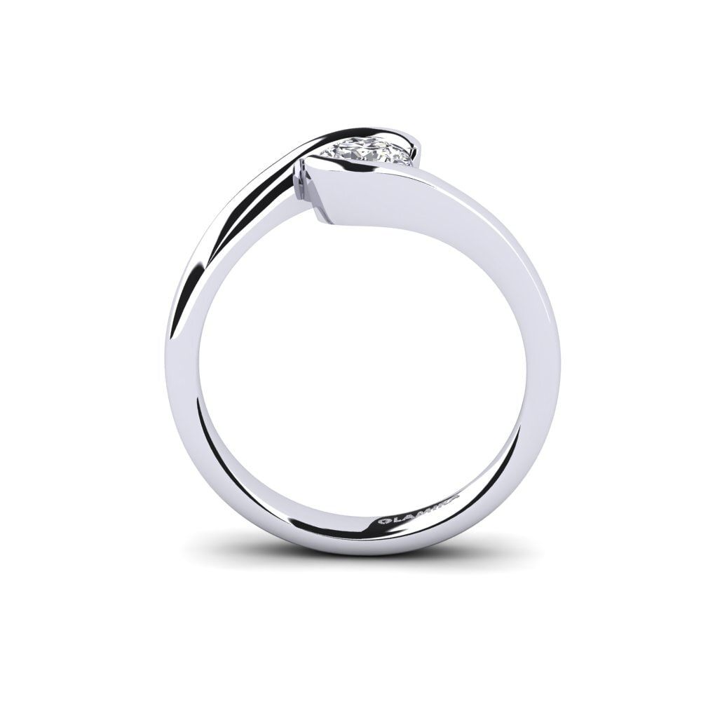 Lab Grown Diamond Engagement Ring Bridal Luxuy 0.5 crt