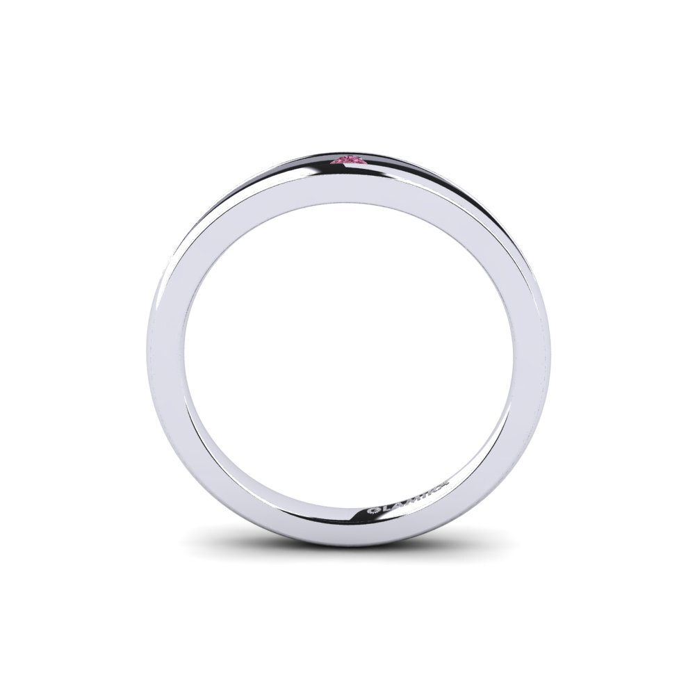 Rhodolite Garnet Engagement Ring Jessica 0.03 crt