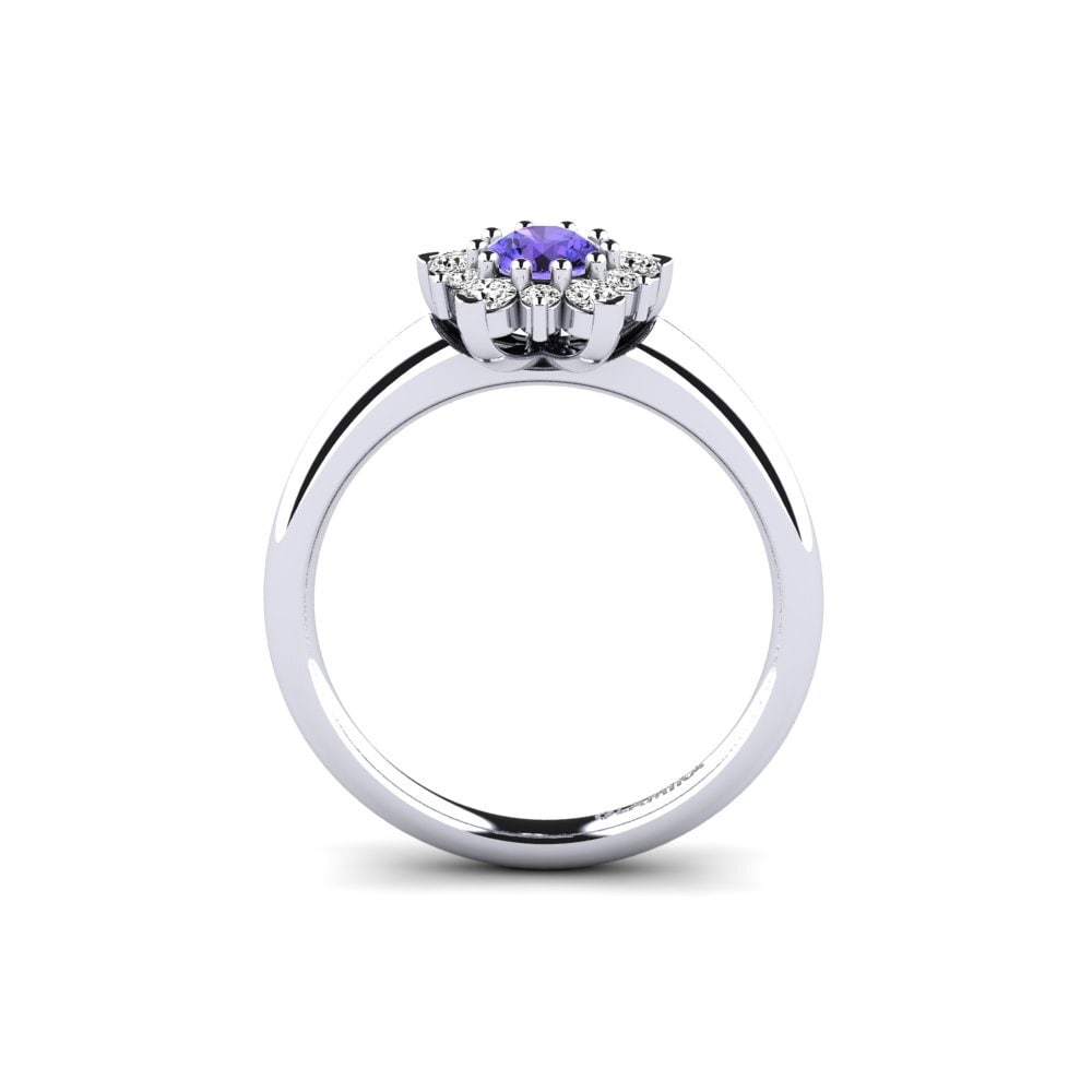 Tanzanite Engagement Ring Tibelda