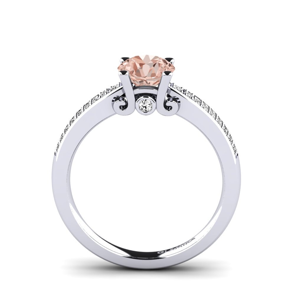 Morganita Anillo de compromiso Donielle 1.0 crt