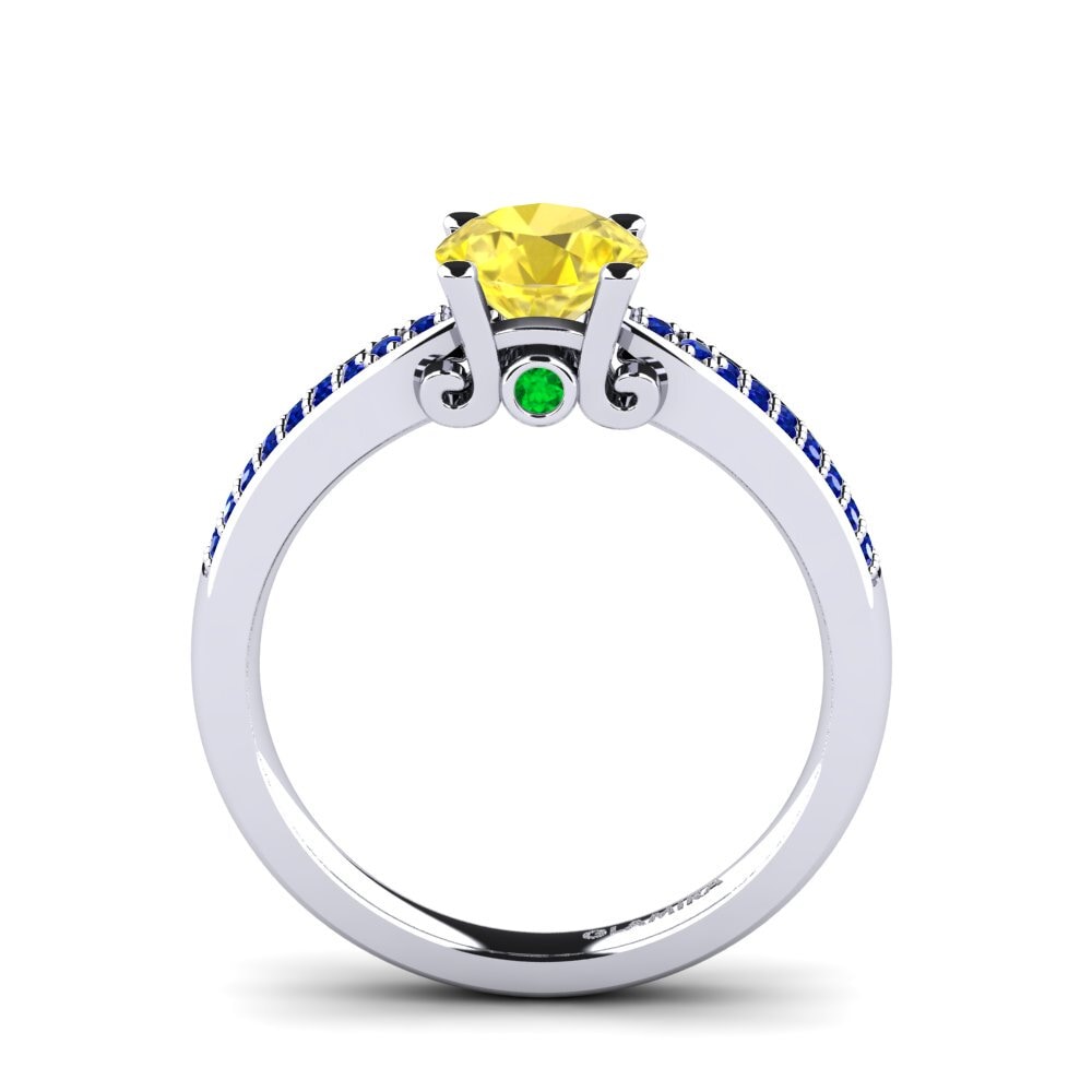 Anillo de compromiso Donielle 1.0 crt