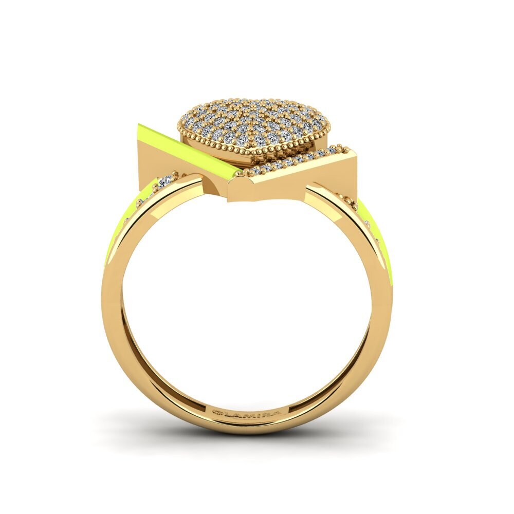 Zirkonia Ring Abbraccio