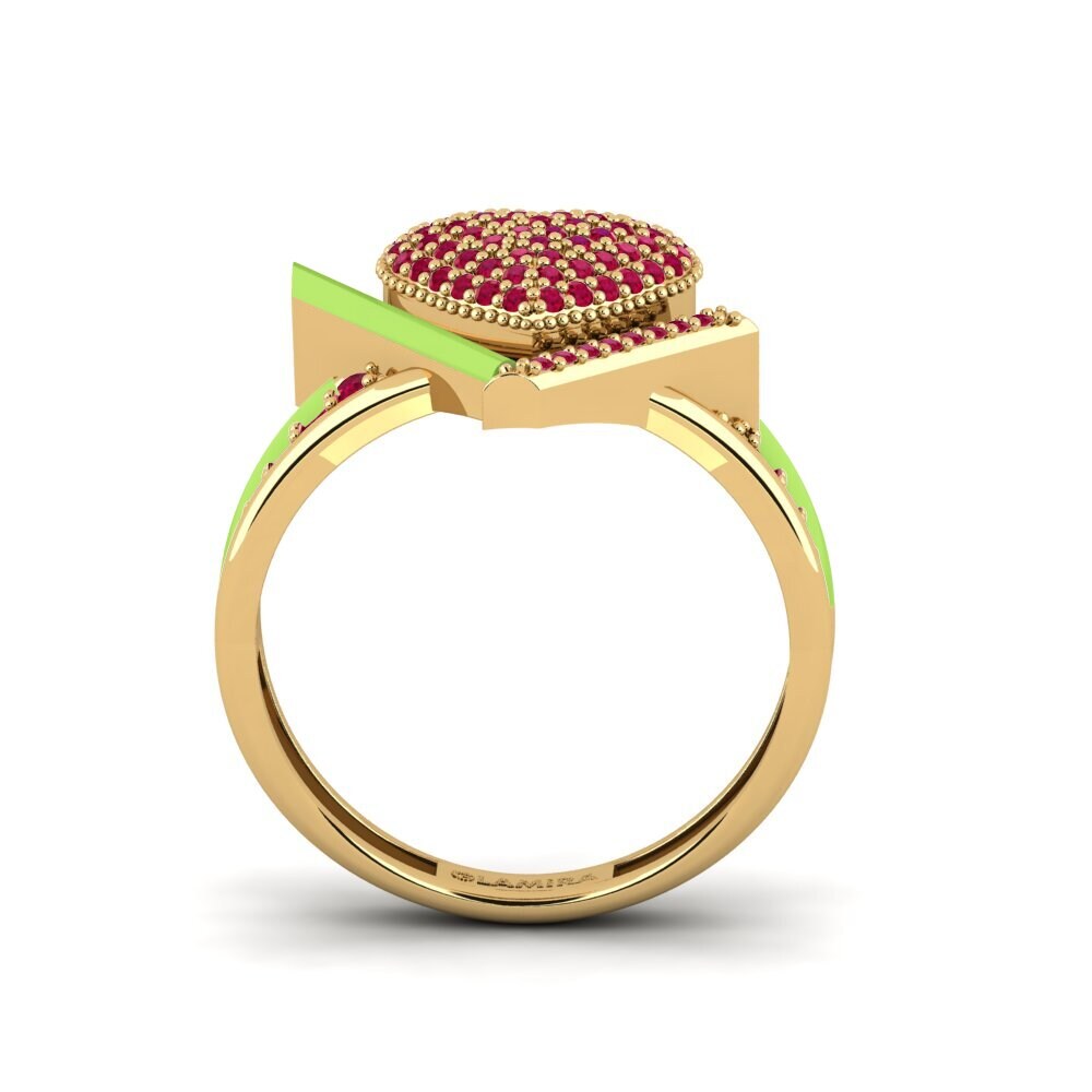 Ruby Ring Abbraccio