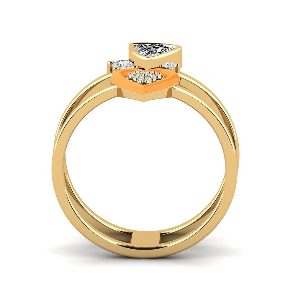 Zirconia Ring Affollata