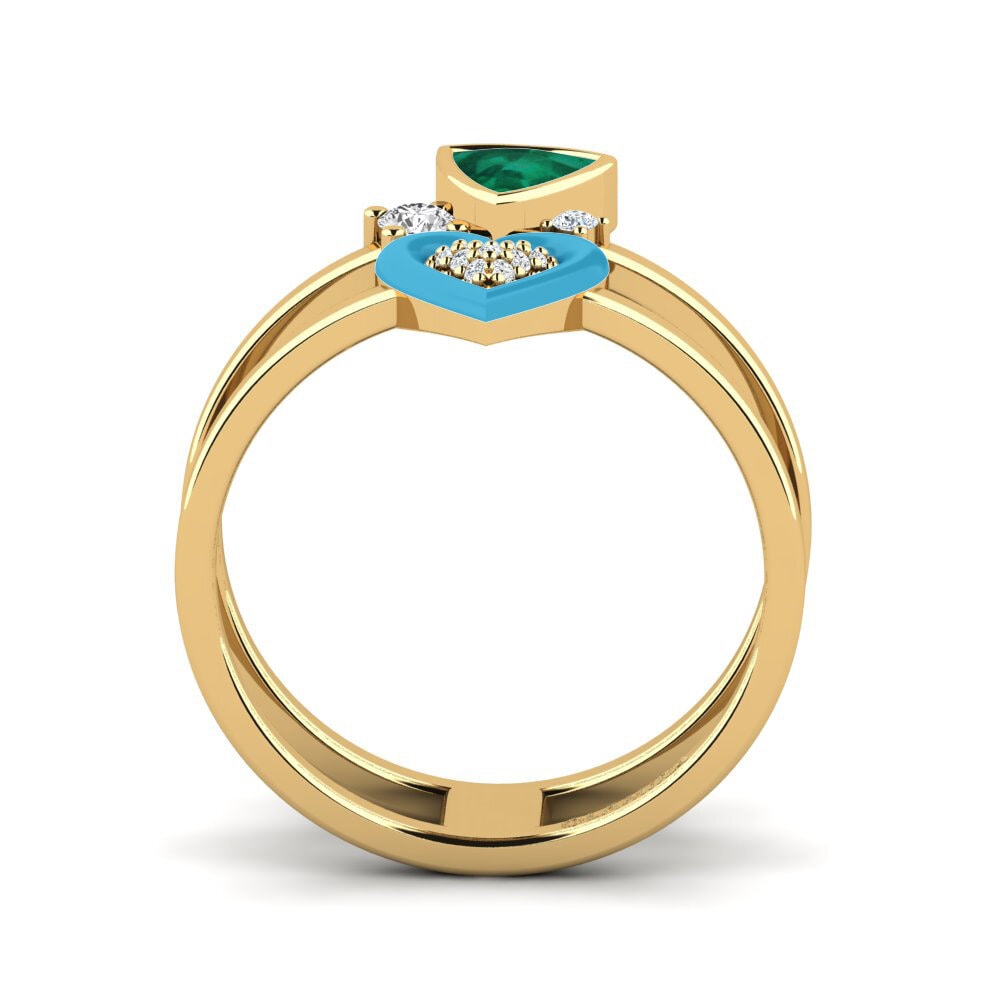 Emerald Ring Affollata