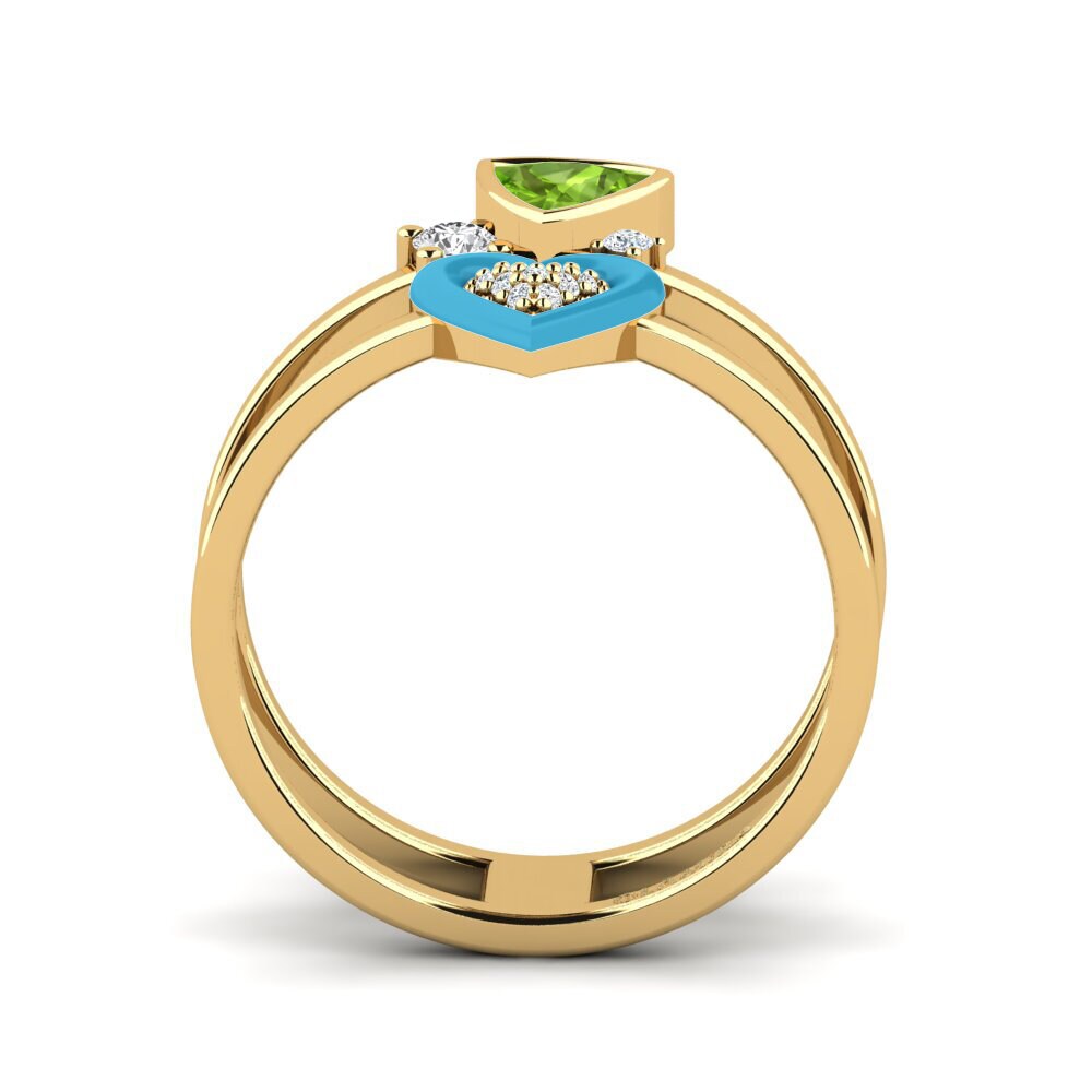 Peridot Ring Affollata