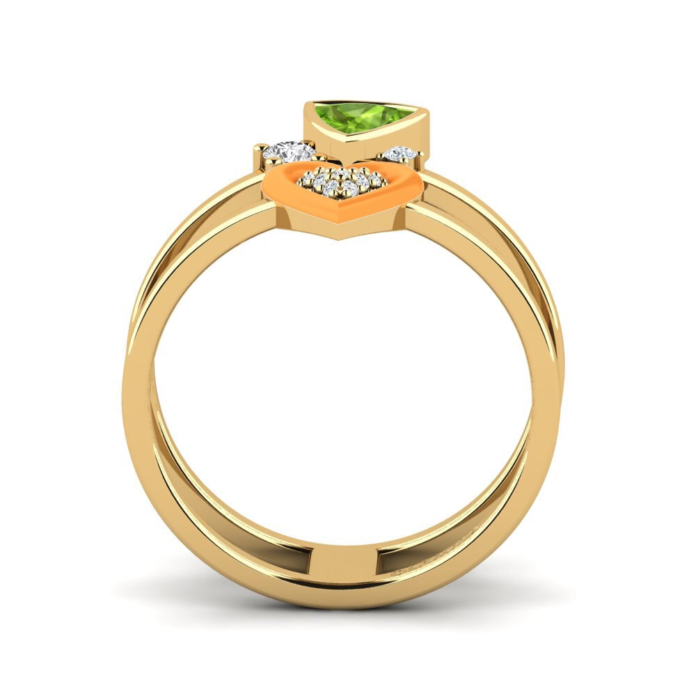 Peridot Ring Affollata