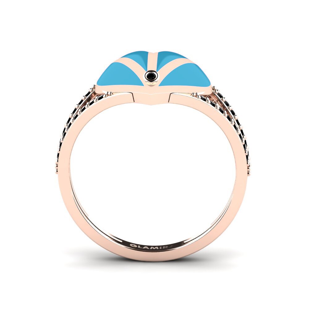 Rotgold 375 Ring Afterglow